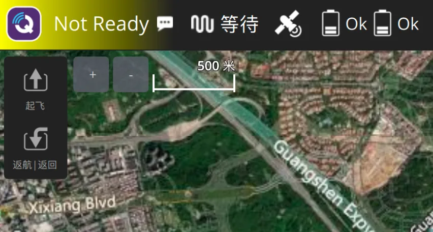 QGroundControl 连接完成