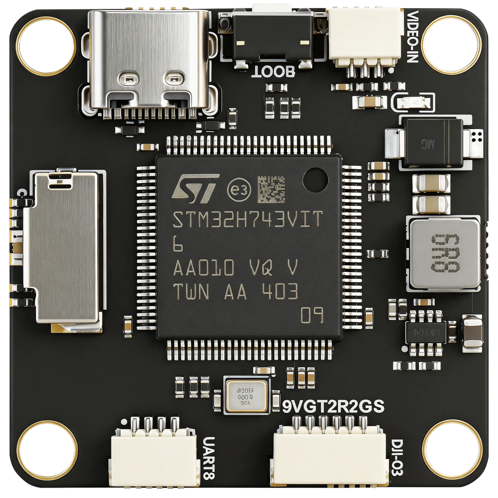 CORVON 743v1 — 背面板照