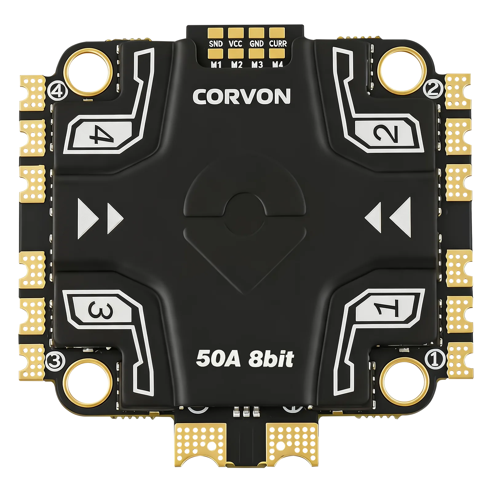 CORVON 50A — 背面板照