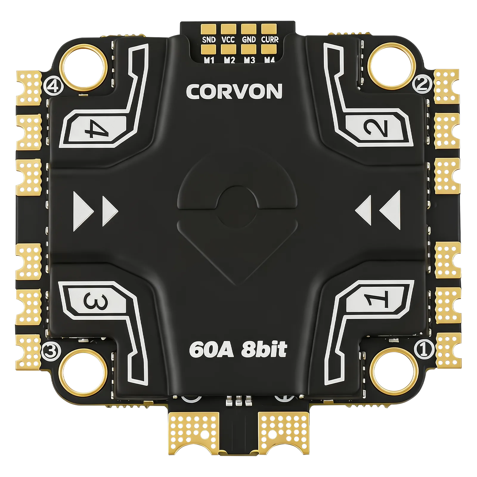 CORVON 60A 8bit 电调 — 背面板照